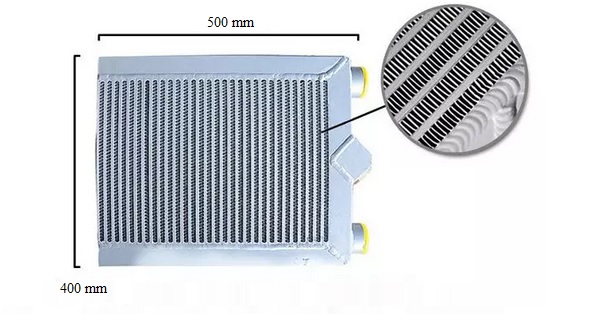 Tohooromjiin radiator, description 1
